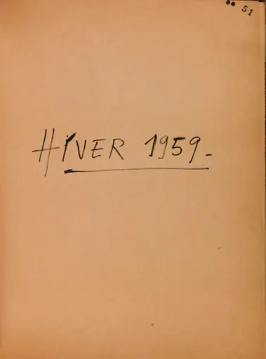 Intercalaire collection : Hiver 1959, by Marie-Louise Carven