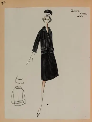 Iris noir, by Marie-Louise Carven