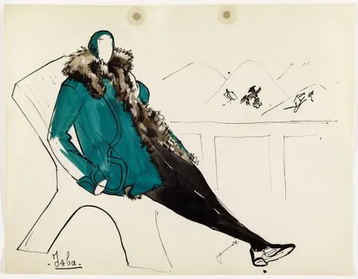 'Isba', by Marie-Louise Carven, 1949