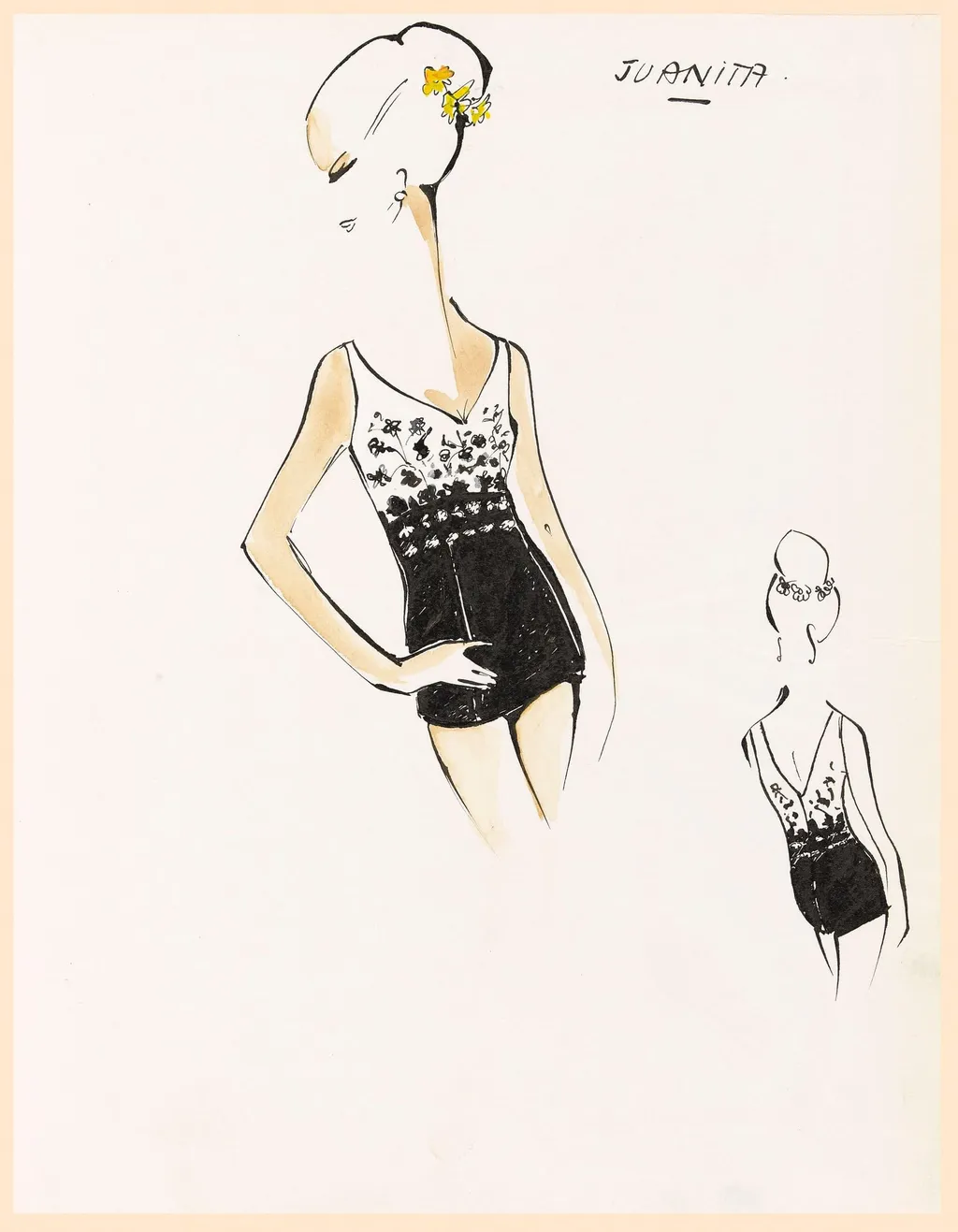 Juanita, by Marie-Louise Carven, 1964