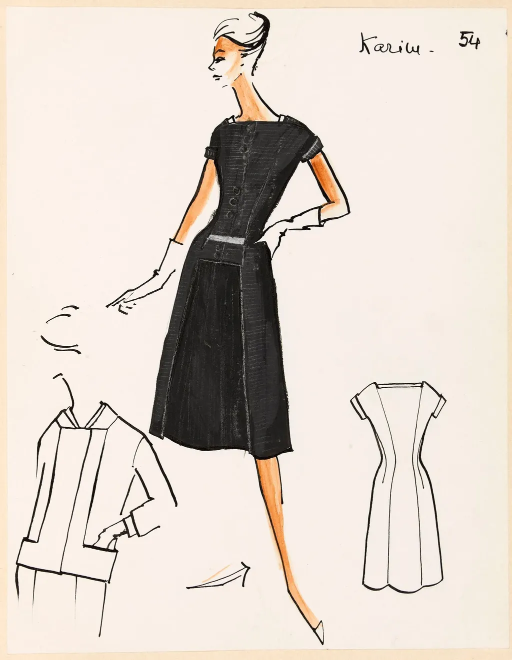 Karim, by Marie-Louise Carven, 1959