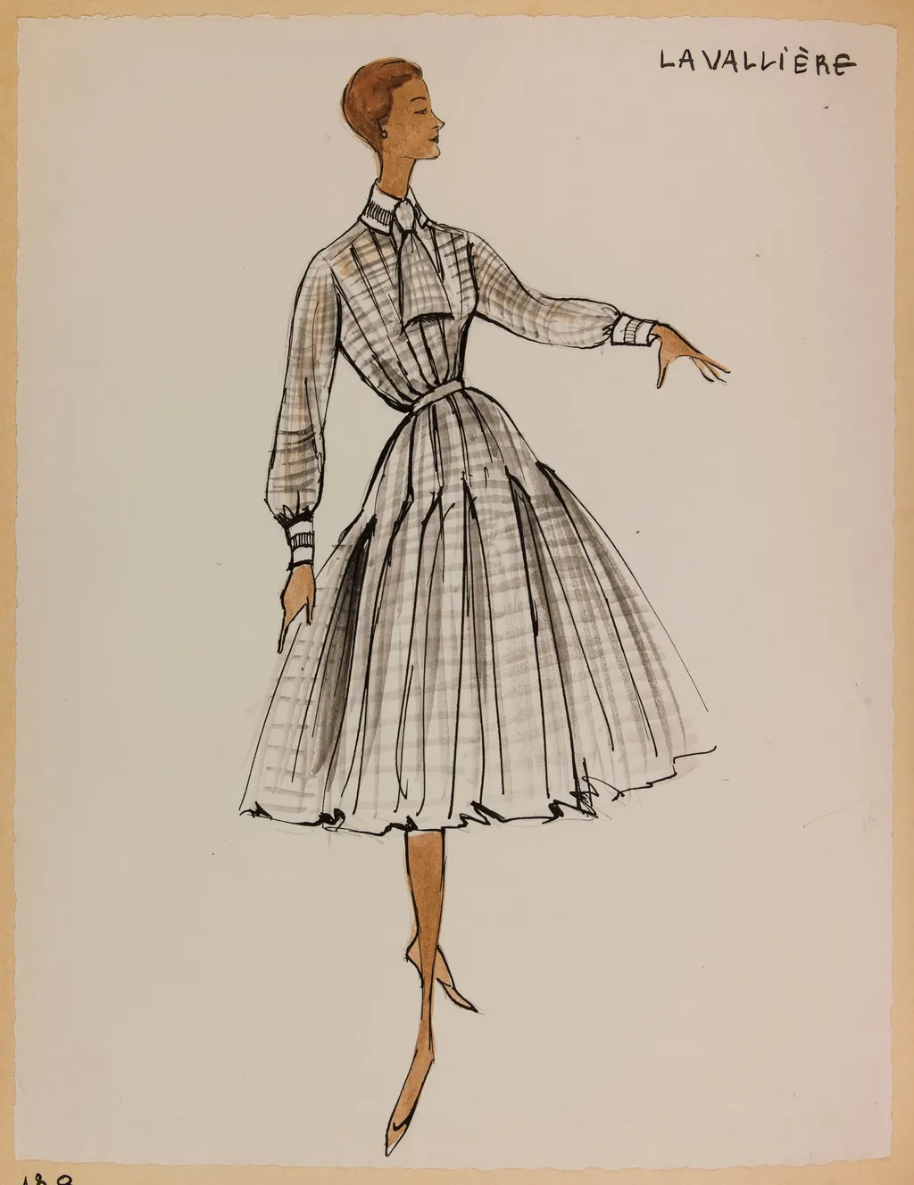 Lavallière, by Marie-Louise Carven, 1956
