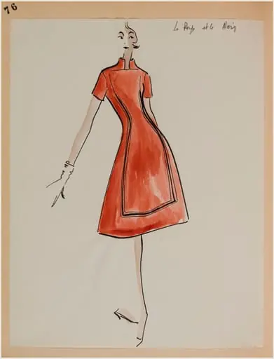 Le rouge et le noir, by Marie-Louise Carven