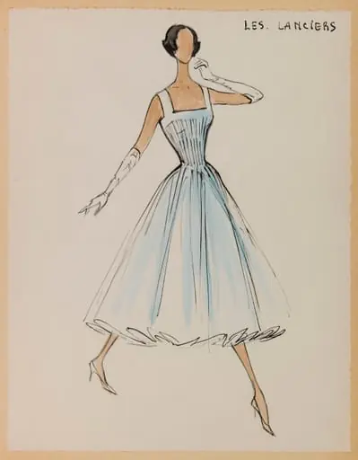 Les lanciers, by Marie-Louise Carven