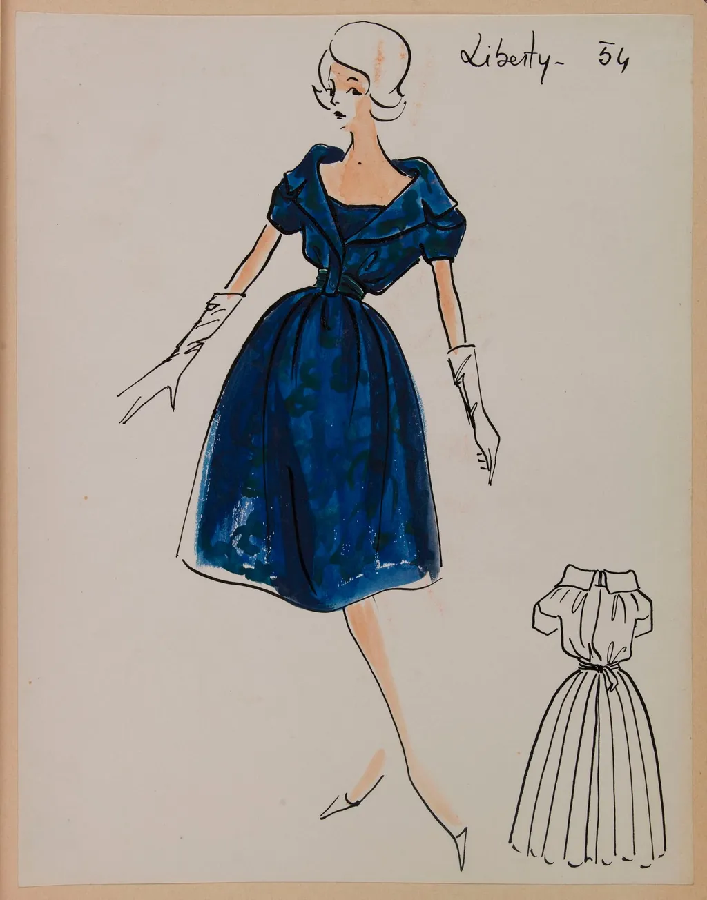 Liberty, by Marie-Louise Carven, 1958