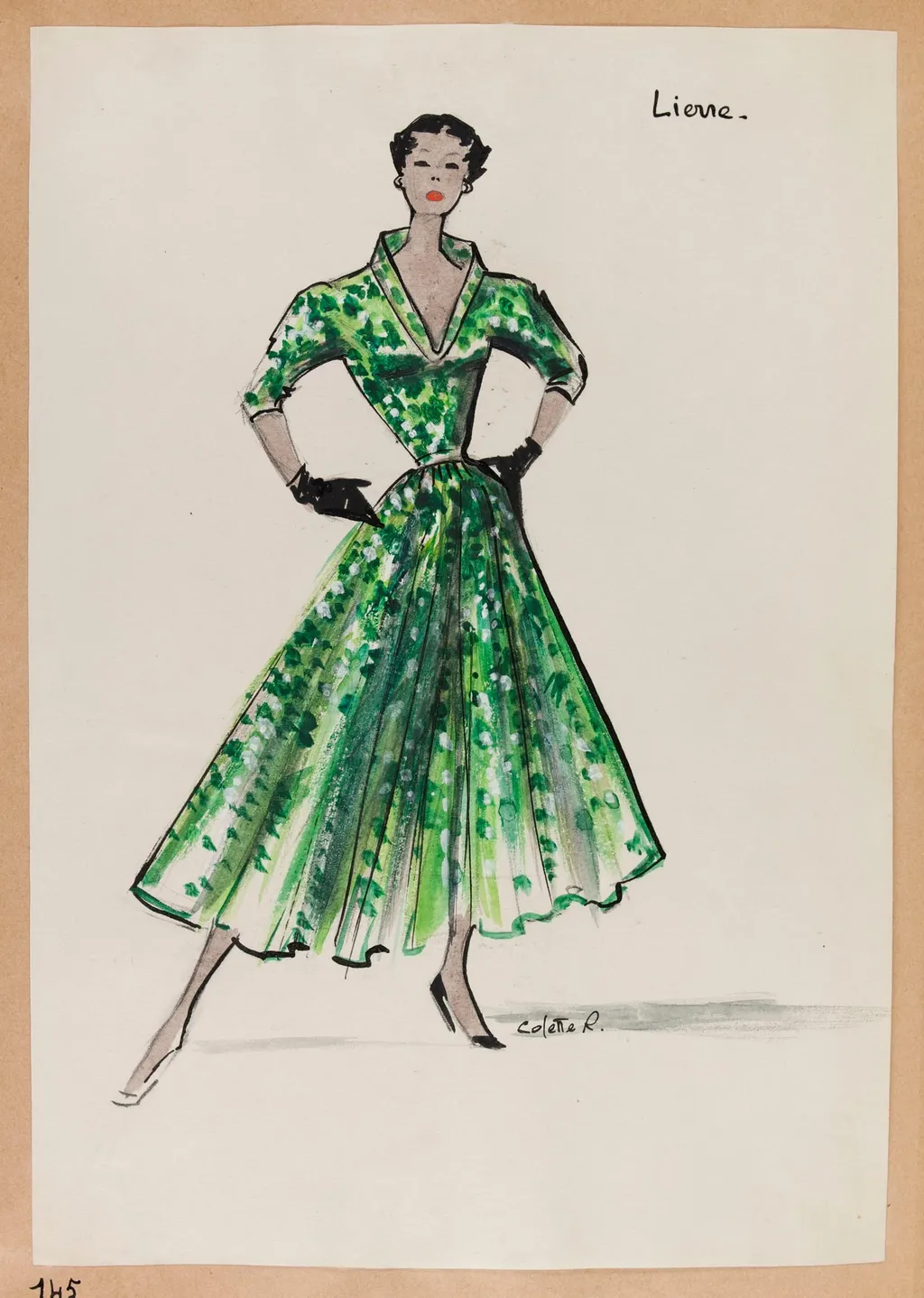 Lierre, by Marie-Louise Carven, 1951