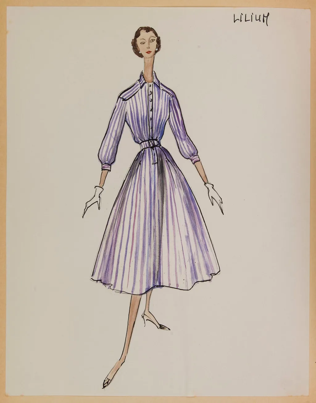 Lilium, by Marie-Louise Carven, 1956