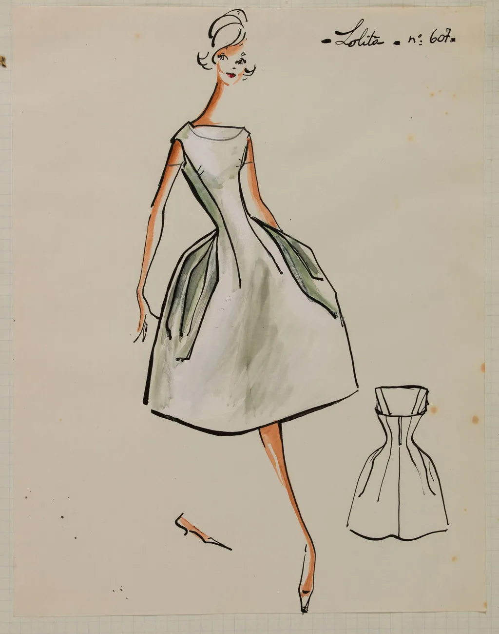 Lolita, by Marie-Louise Carven, 1958