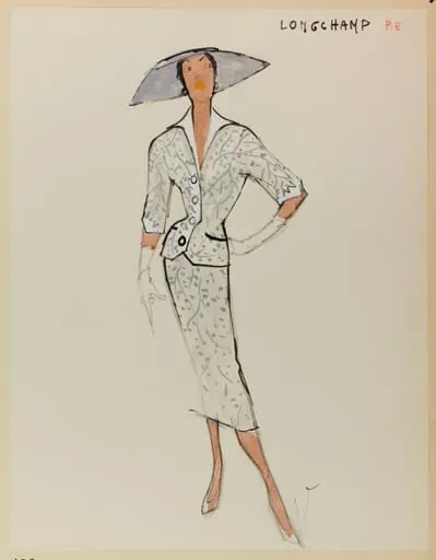 Longchamp, by Marie-Louise Carven