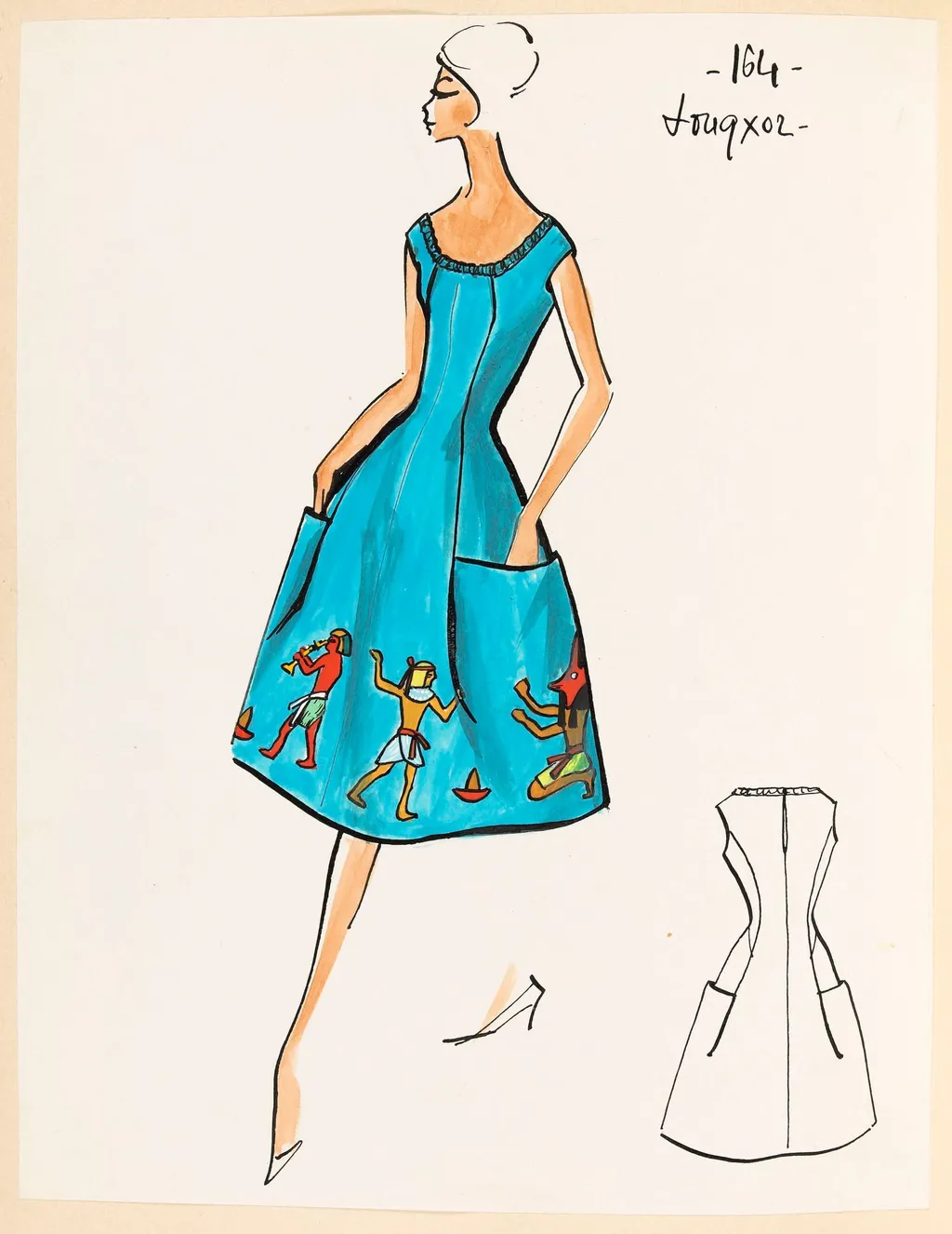 Louxor, by Marie-Louise Carven, 1959