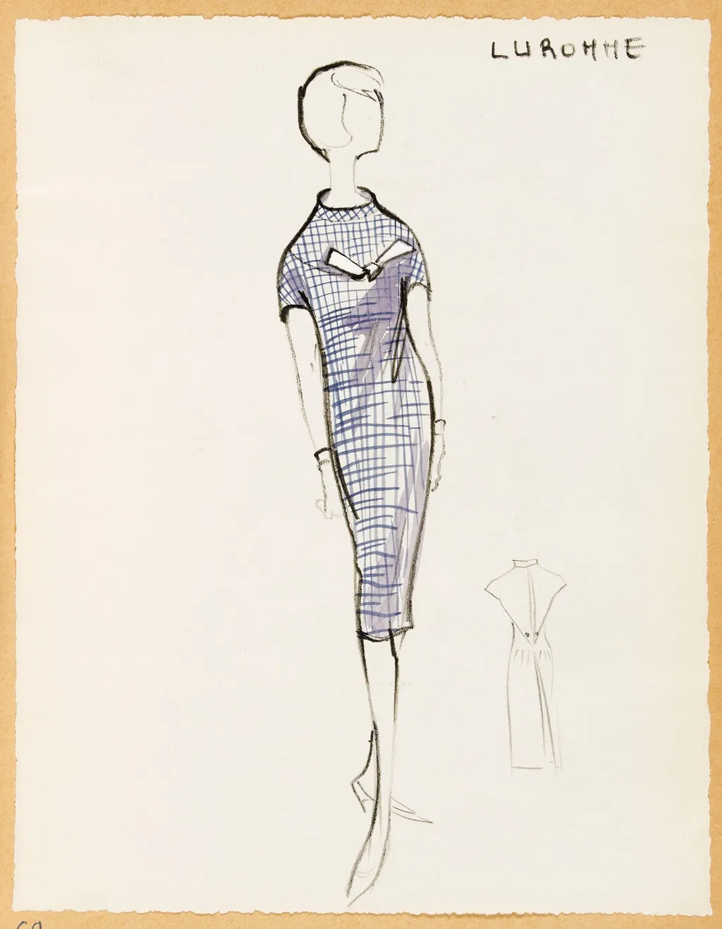 Luronne, by Marie-Louise Carven, 1957
