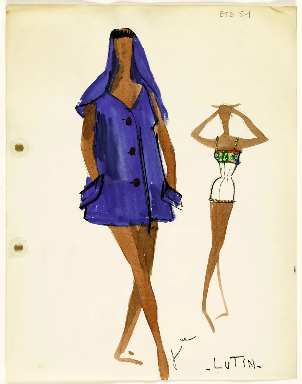 'Lutin', by Marie-Louise Carven, 1951