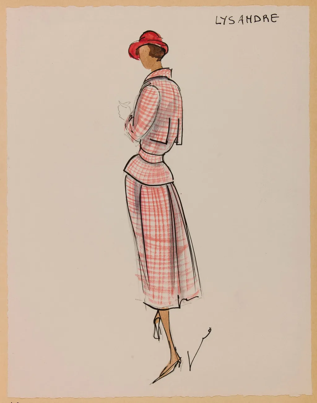 Lysandre, by Marie-Louise Carven, 1956