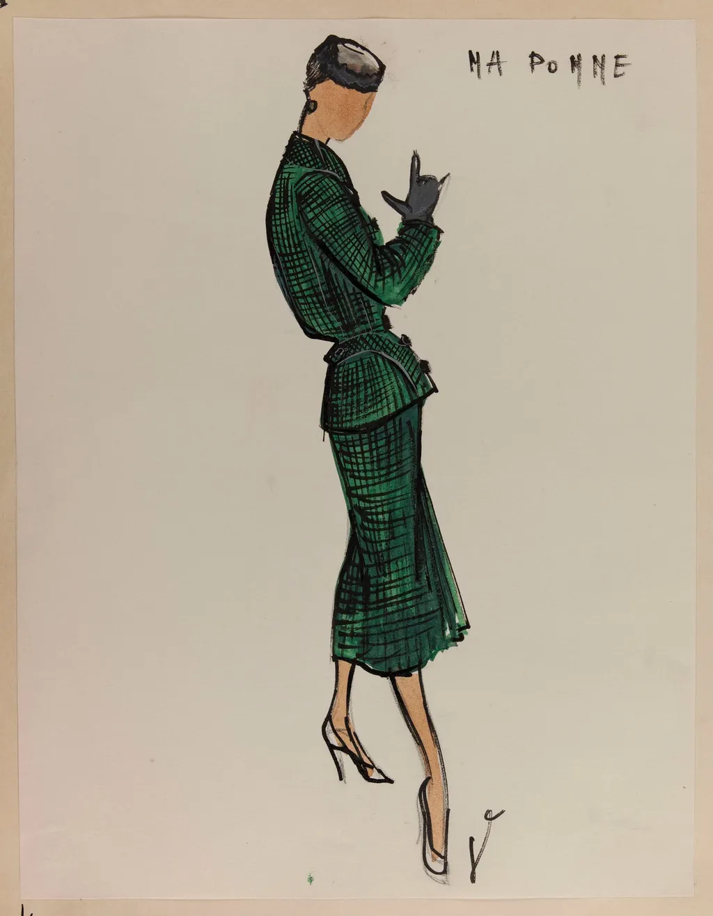Ma pomme, by Marie-Louise Carven, 1952