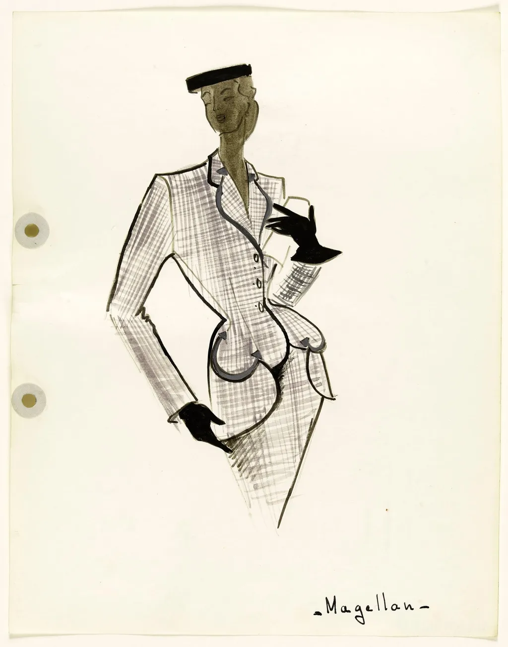 'Magellan', by Marie-Louise Carven, 1951