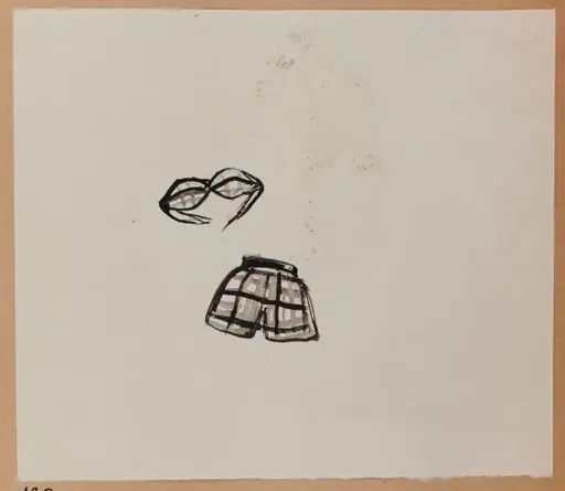 Maillot de bain deux pièces, by Marie-Louise Carven
