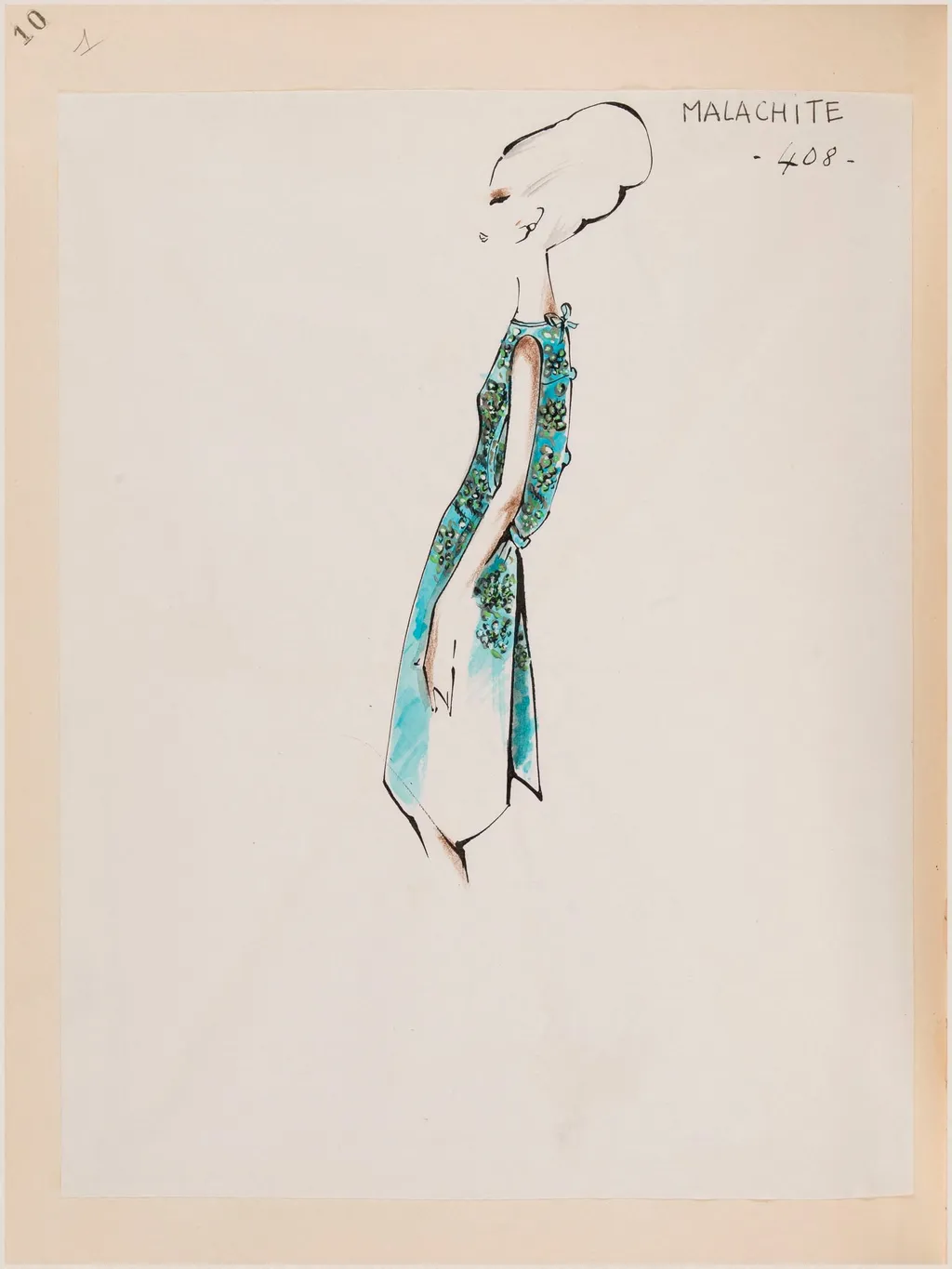 Malachite, by Marie-Louise Carven, 1965