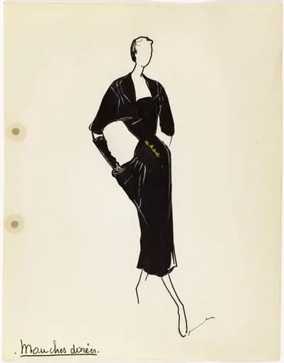 'Manches dorées', by Marie-Louise Carven