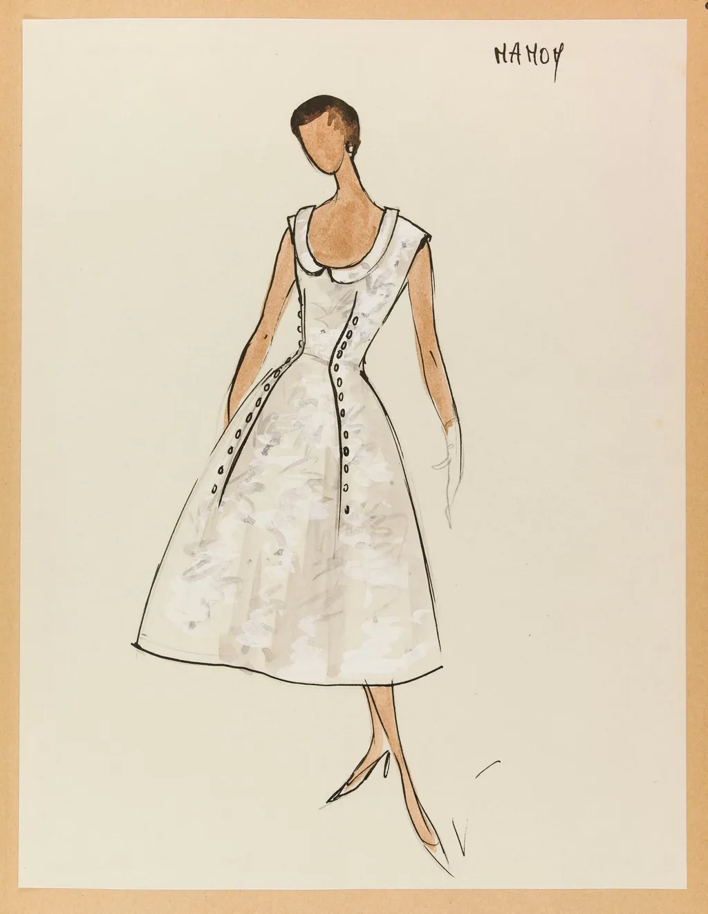 Manon, by Marie-Louise Carven, 1955