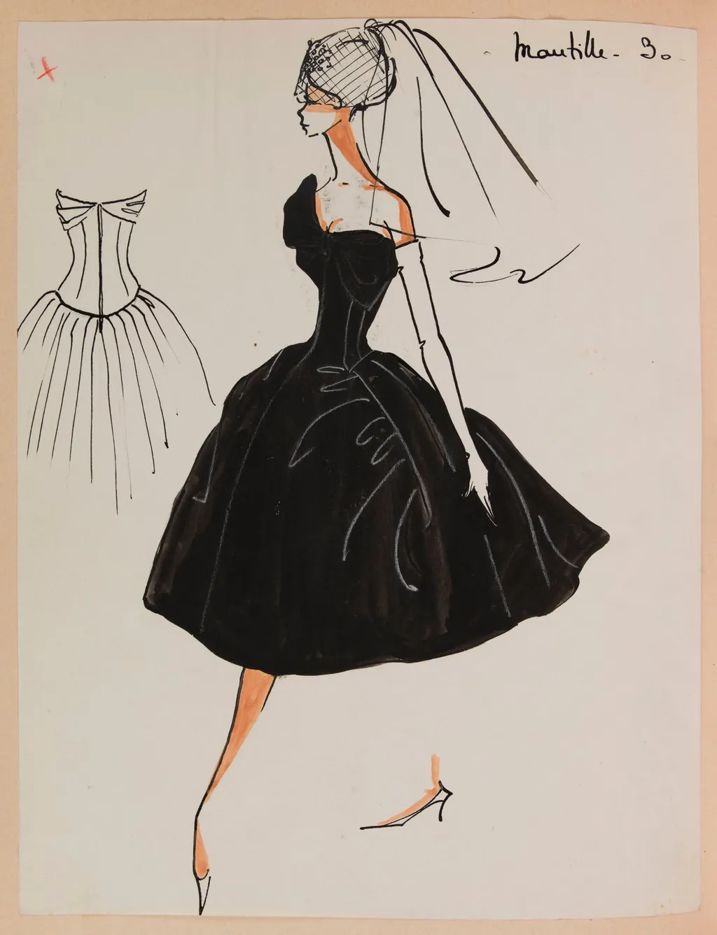 Mantille, by Marie-Louise Carven, 1958