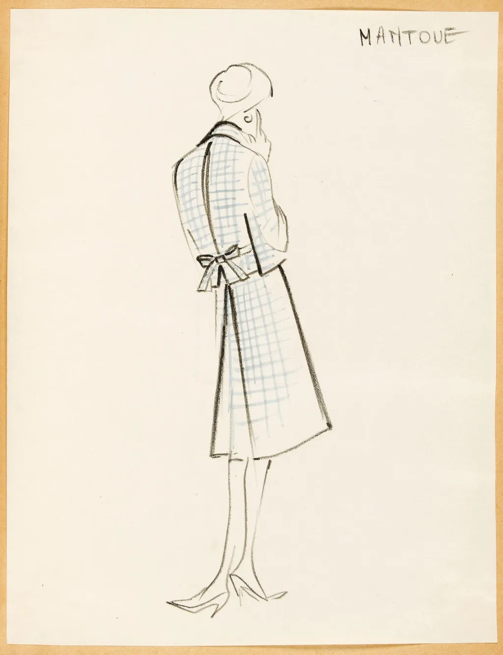 Mantoue, by Marie-Louise Carven, 1957
