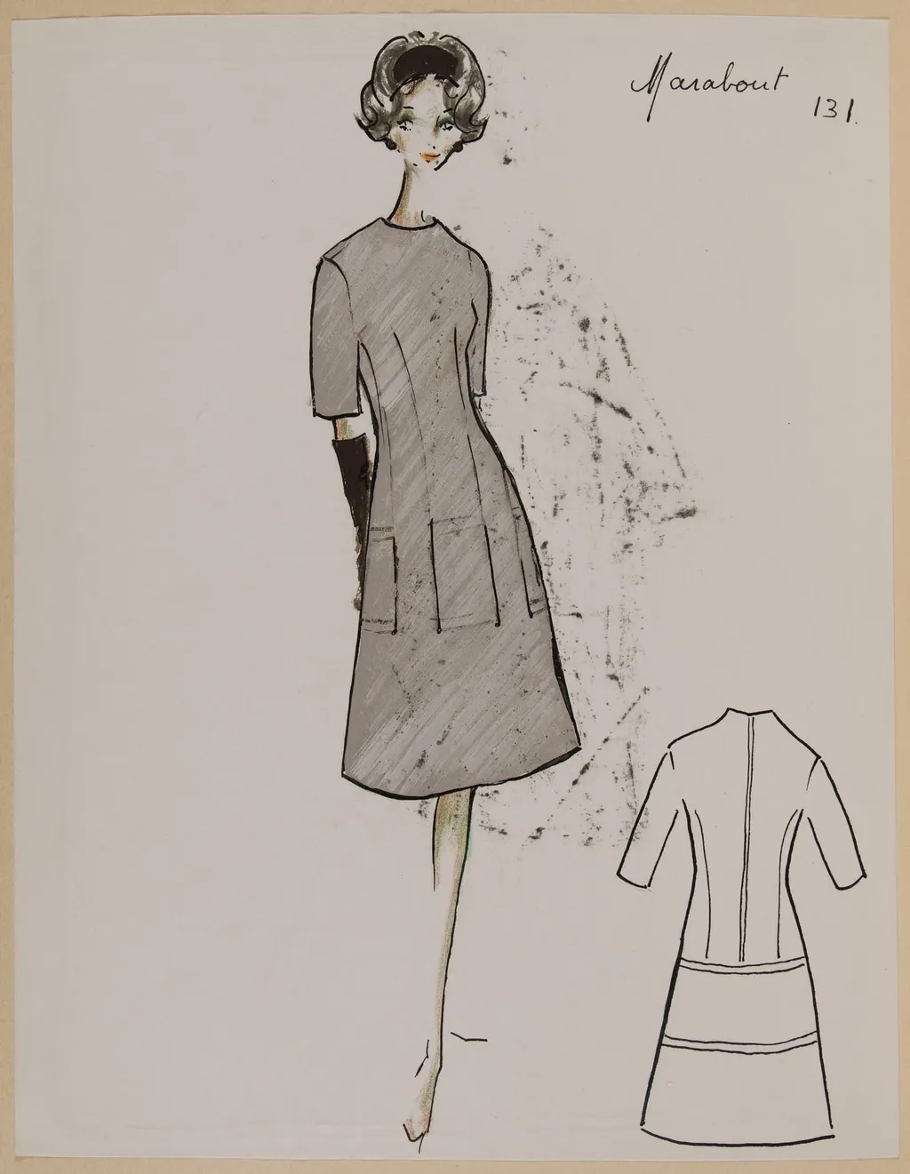 Marabout, by Marie-Louise Carven, 1960