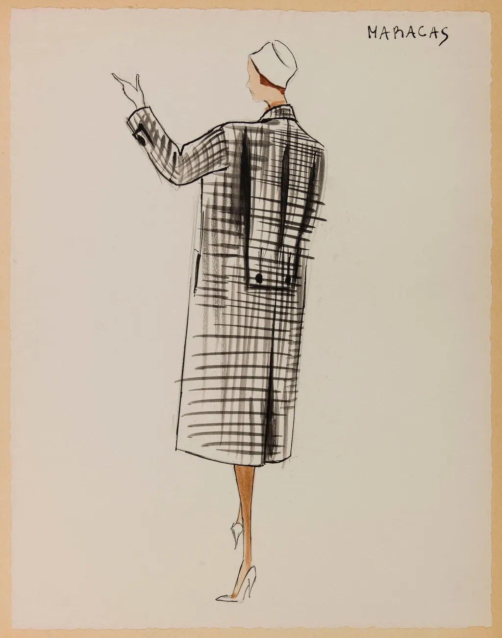 Maracas, by Marie-Louise Carven, 1956