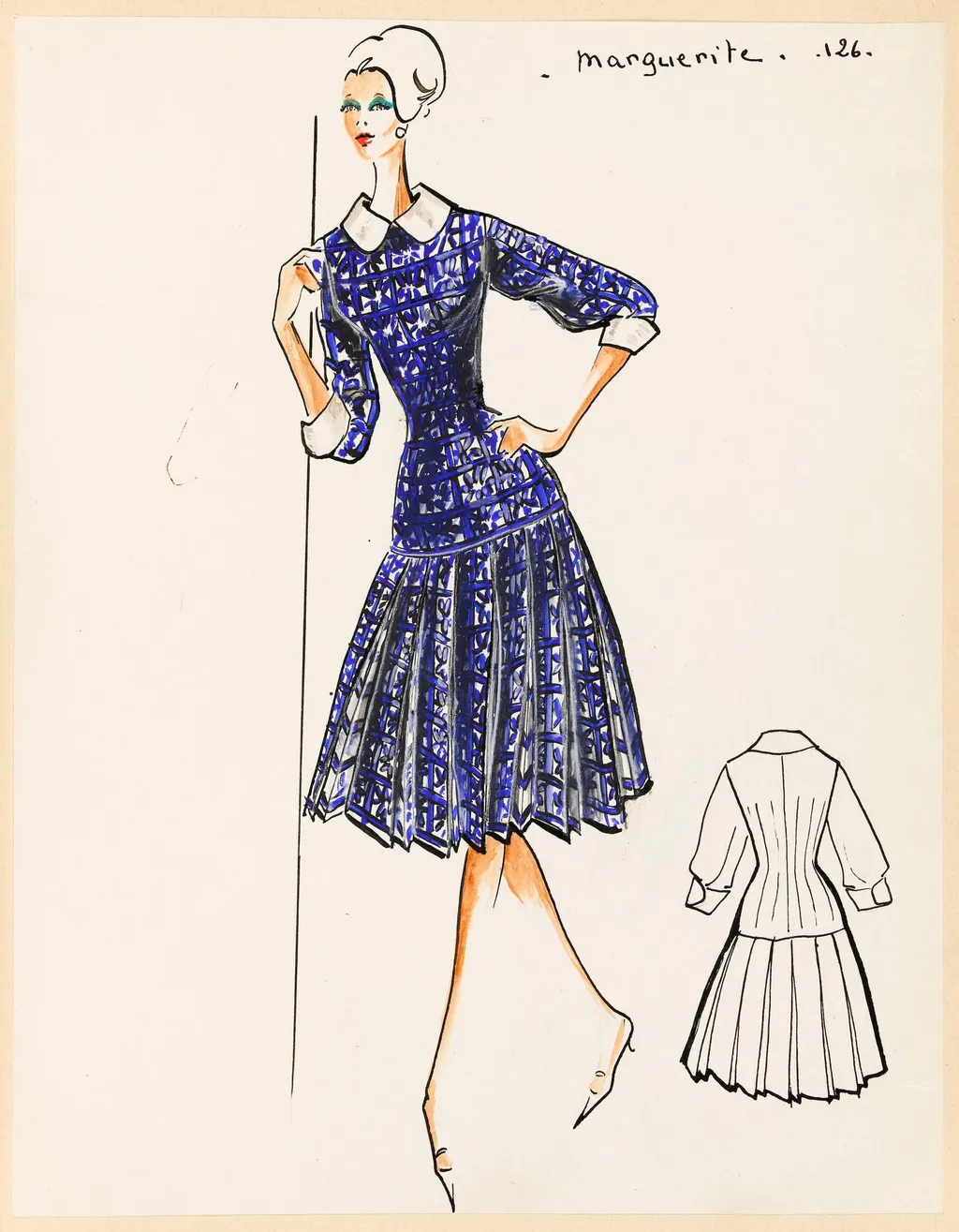 Marguerite, by Marie-Louise Carven, 1959