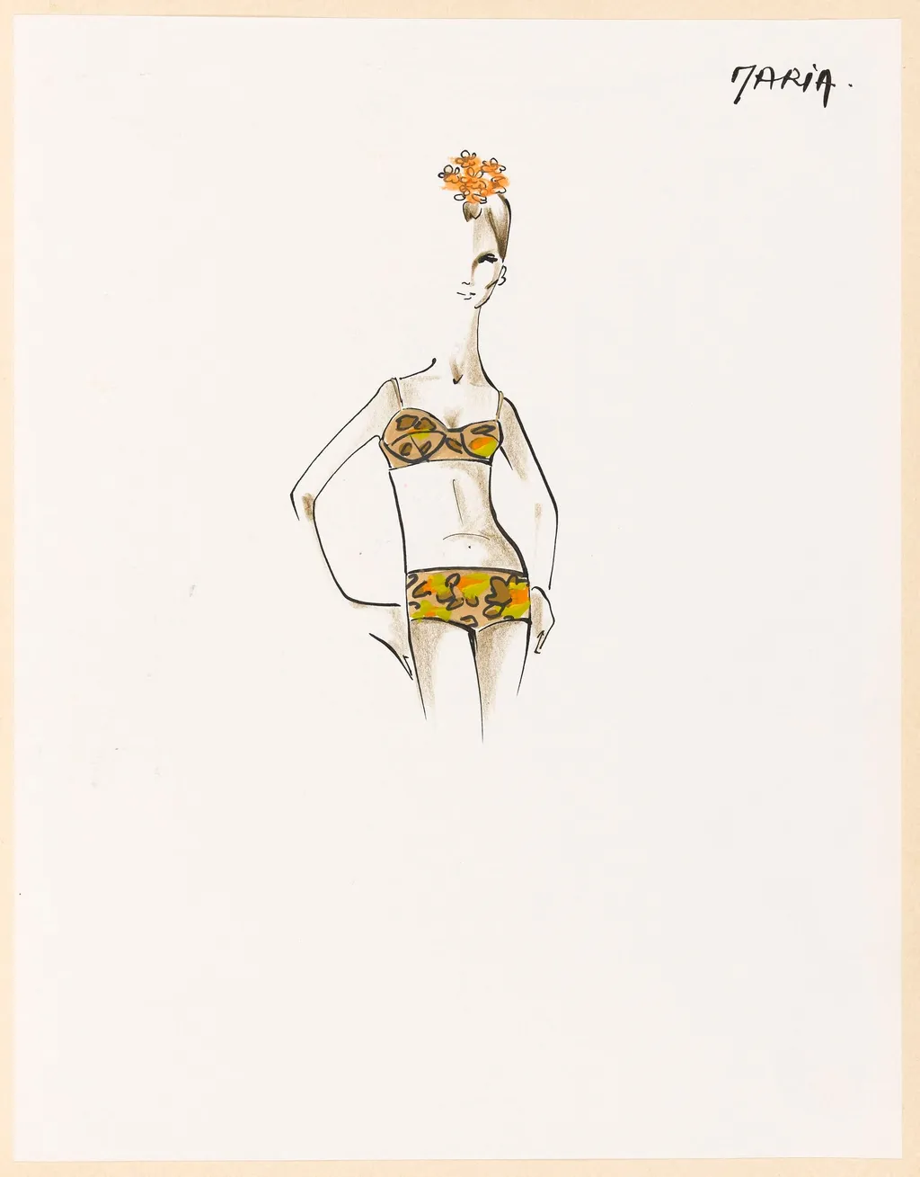 Maria, by Marie-Louise Carven, 1964