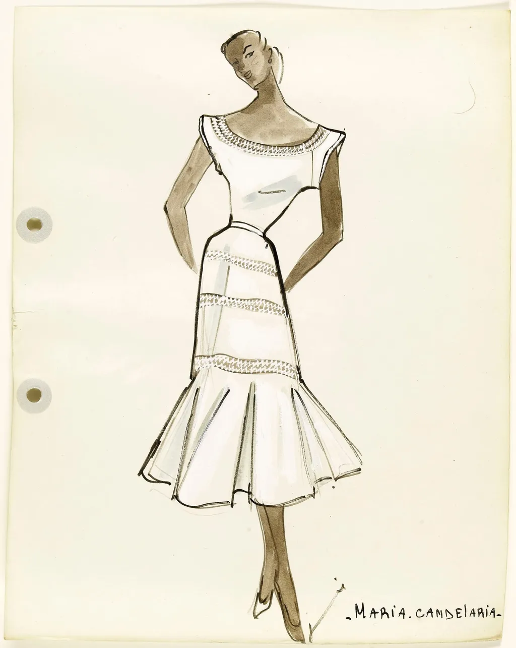 'Maria-Candelaria', by Marie-Louise Carven, 1951