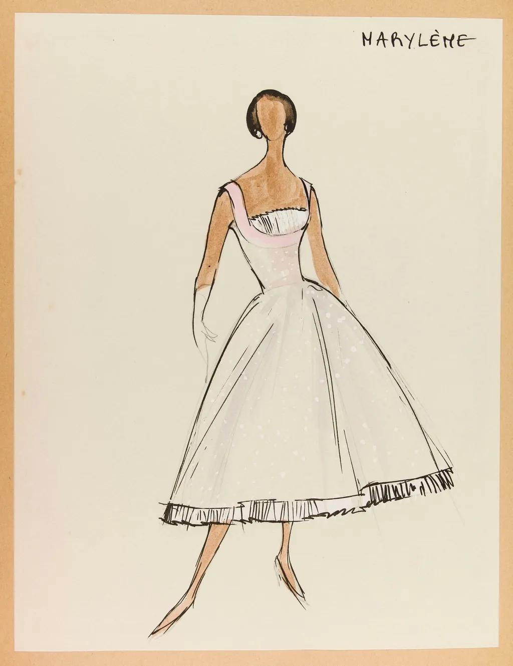 Marylène, by Marie-Louise Carven, 1955