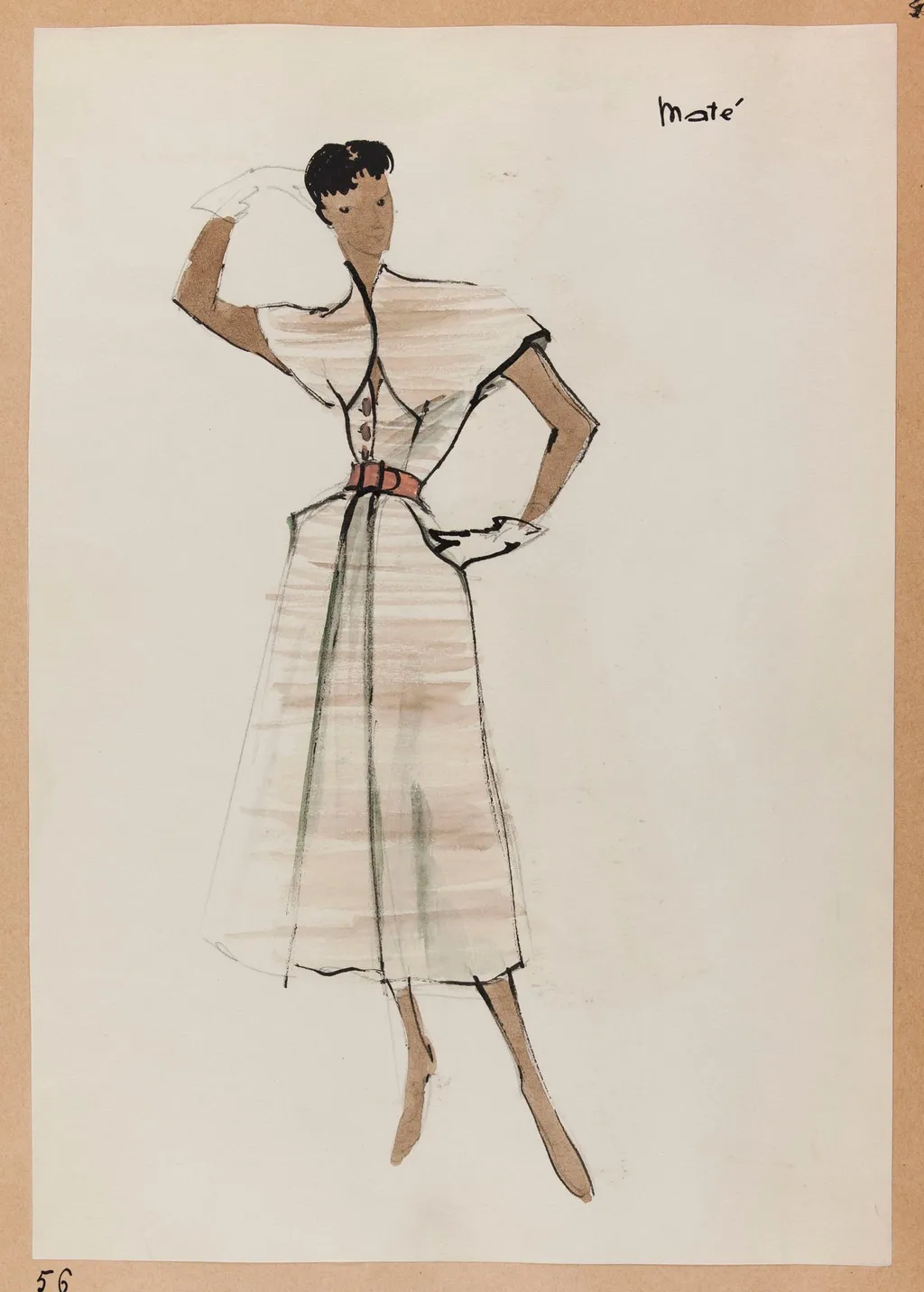 Maté, by Marie-Louise Carven, 1951