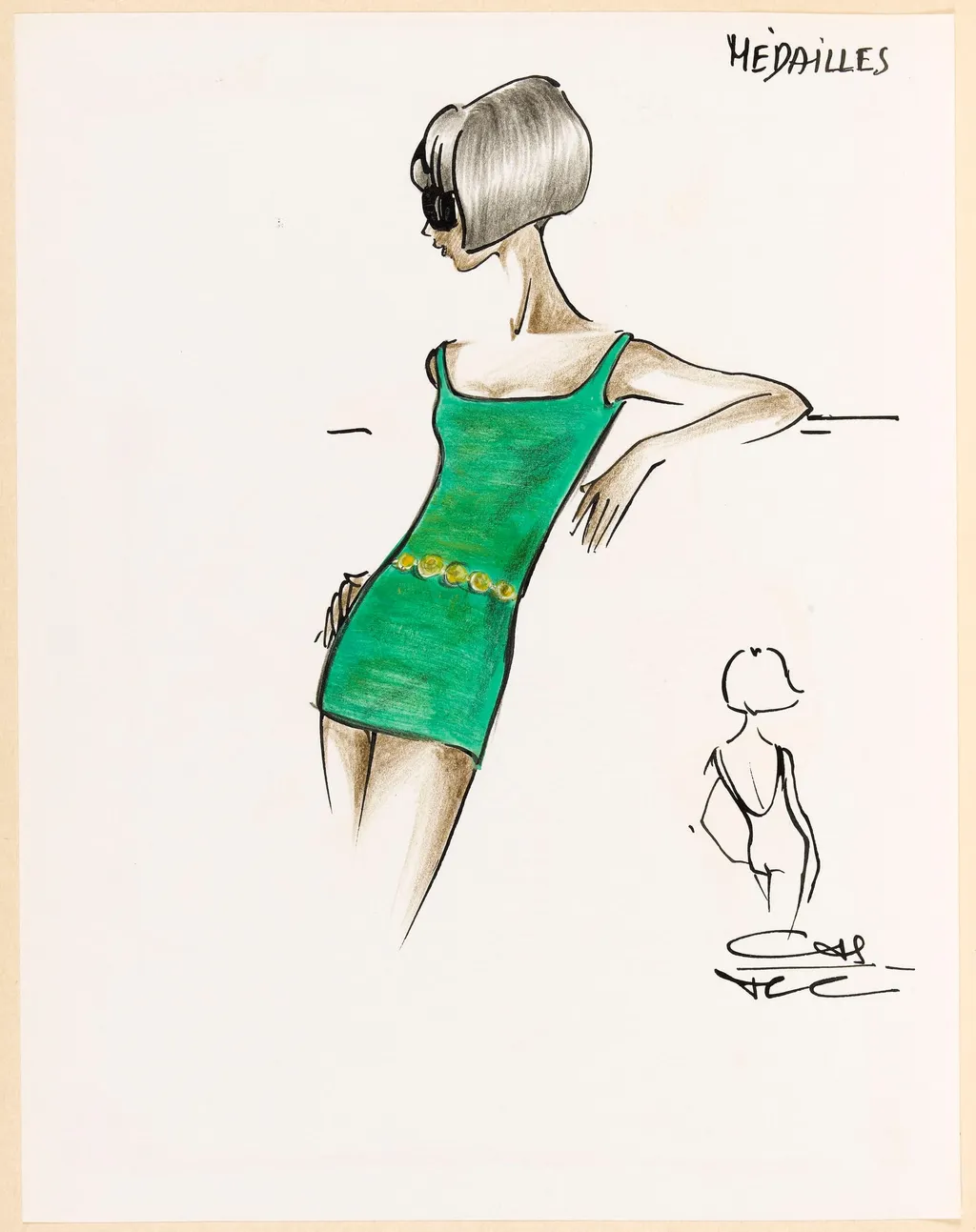 Médailles, by Marie-Louise Carven, 1964