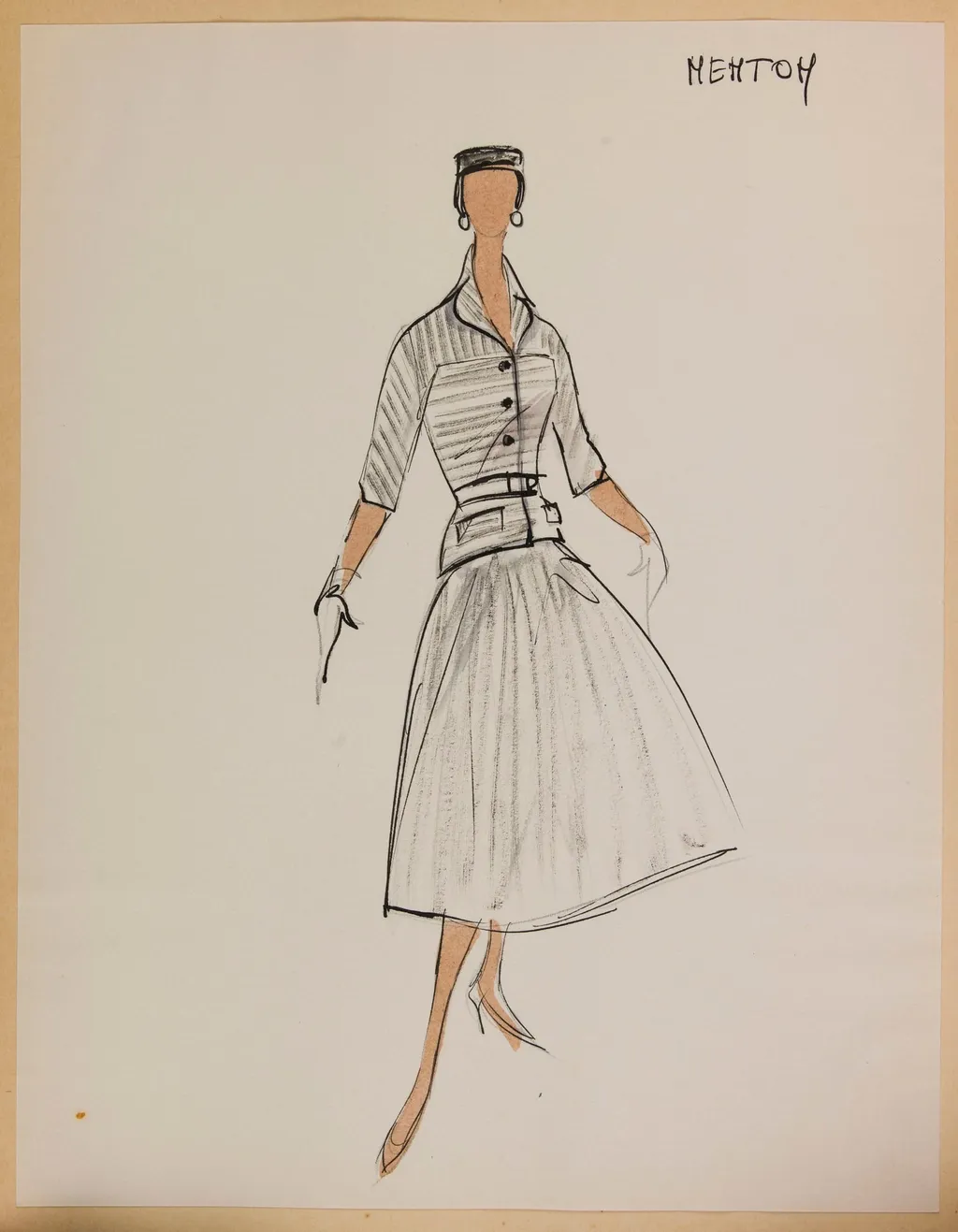 Menton, by Marie-Louise Carven, 1956