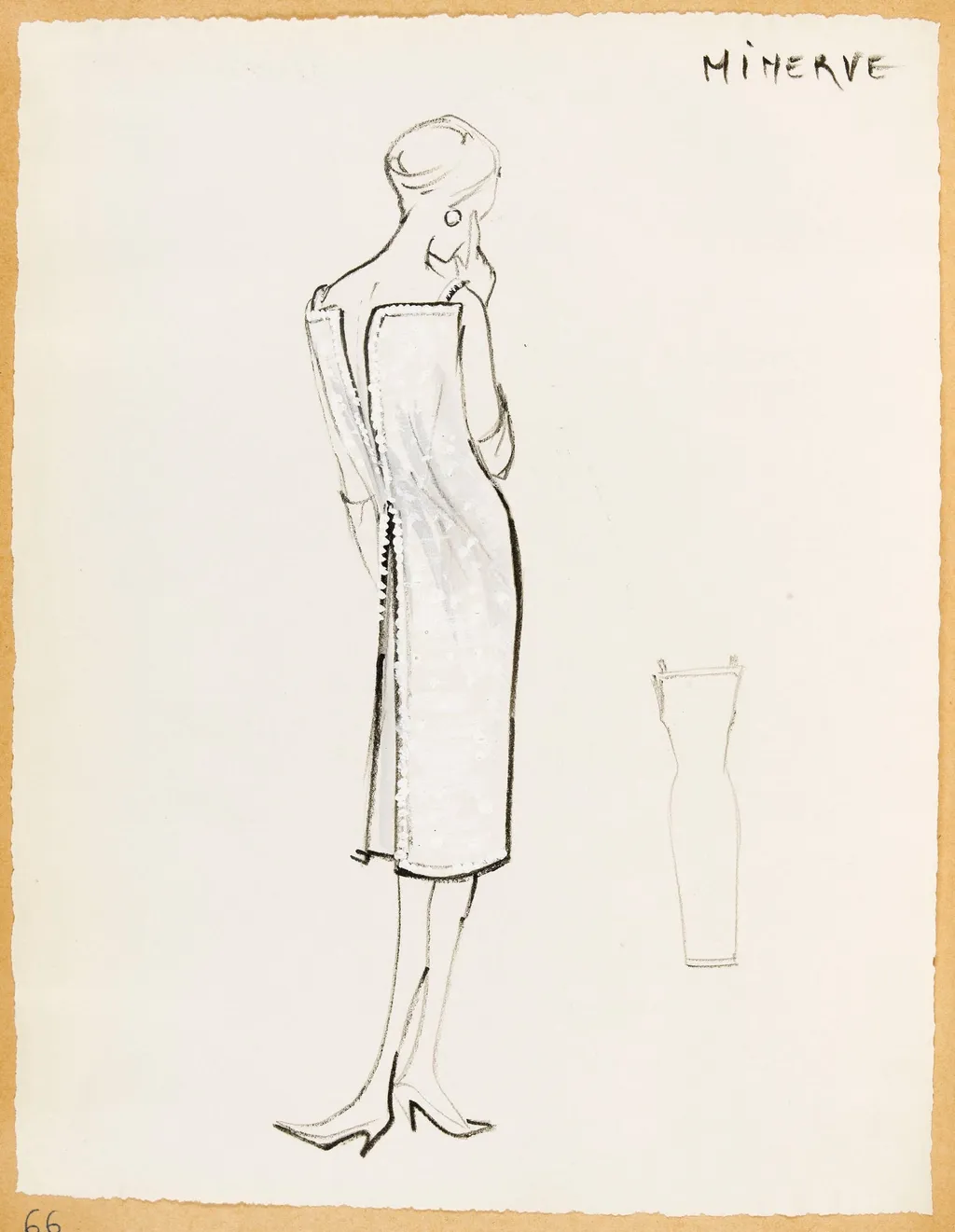 Minerve, by Marie-Louise Carven, 1957
