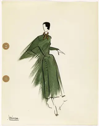 'Minou', by Marie-Louise Carven, 1949