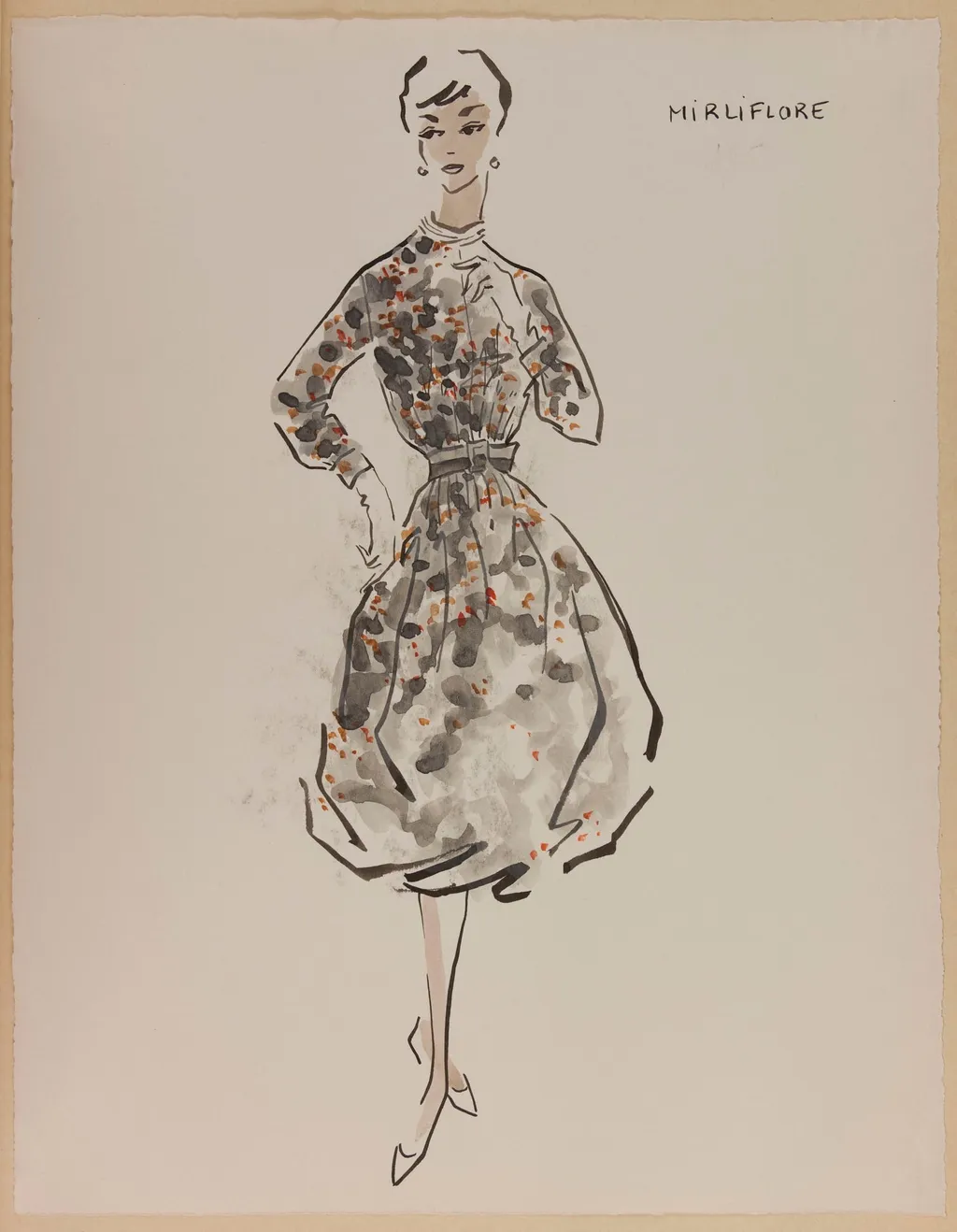 Mirliflore, by Marie-Louise Carven, 1956
