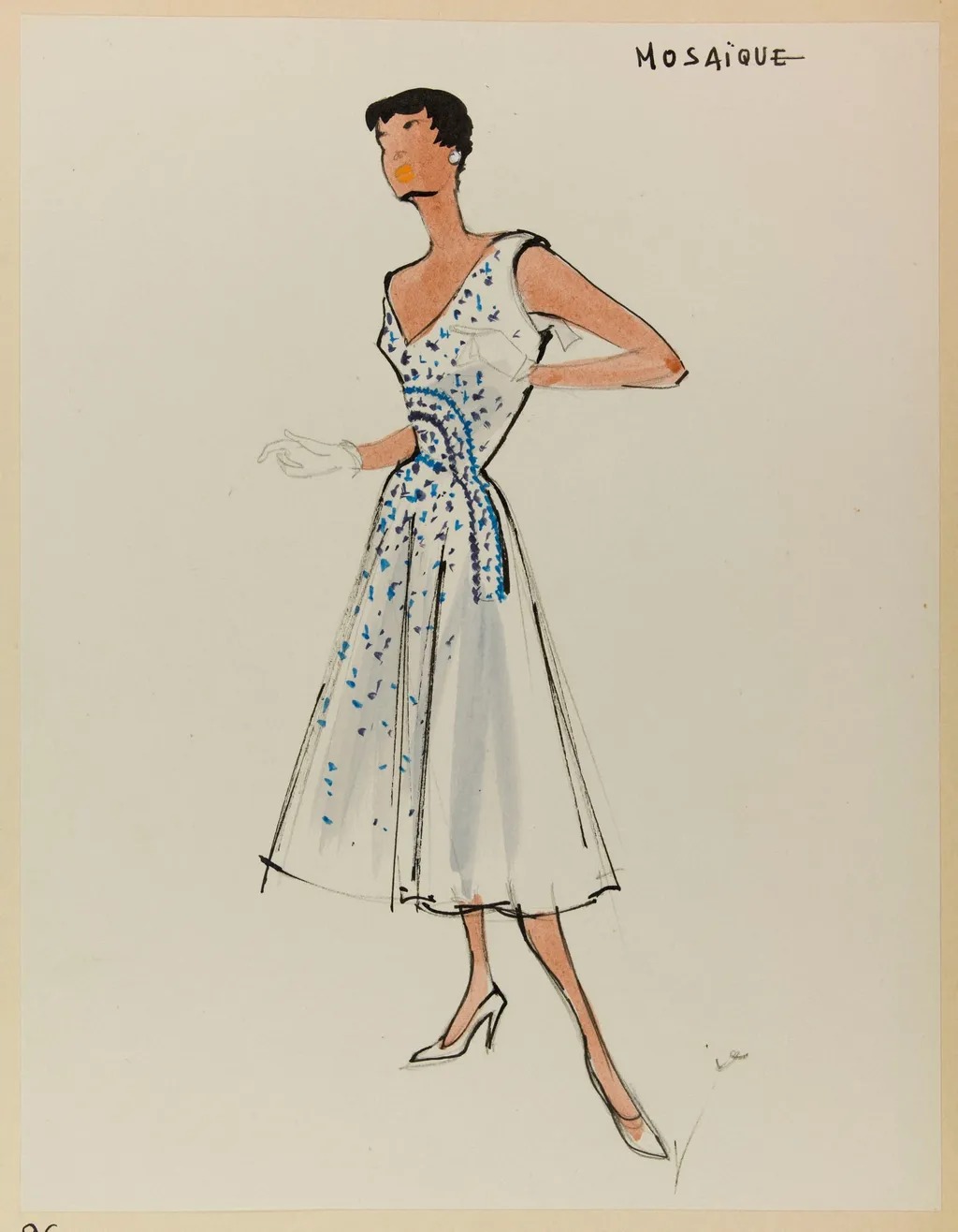 Mosaïque, by Marie-Louise Carven, 1953