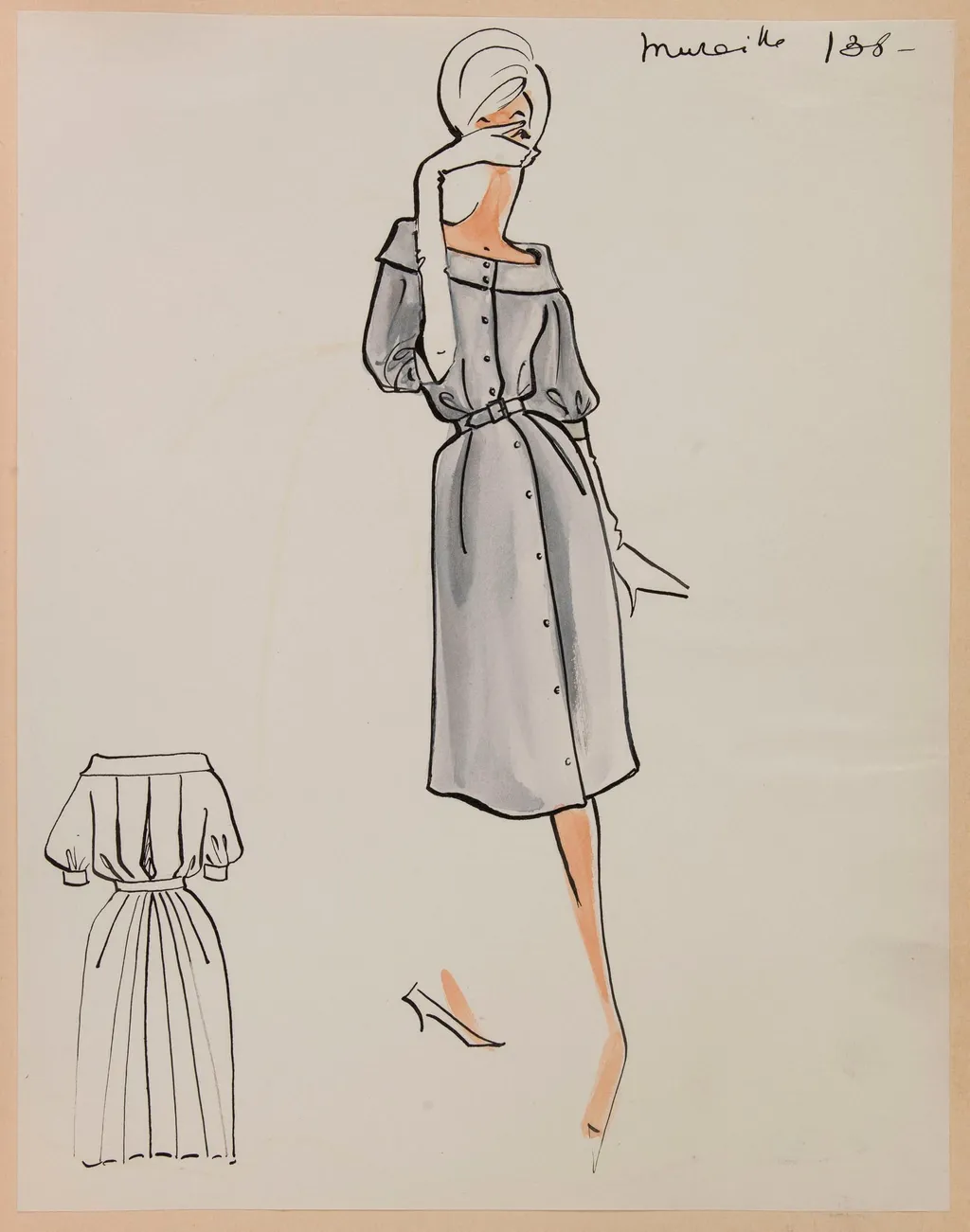 Muraille, by Marie-Louise Carven, 1958