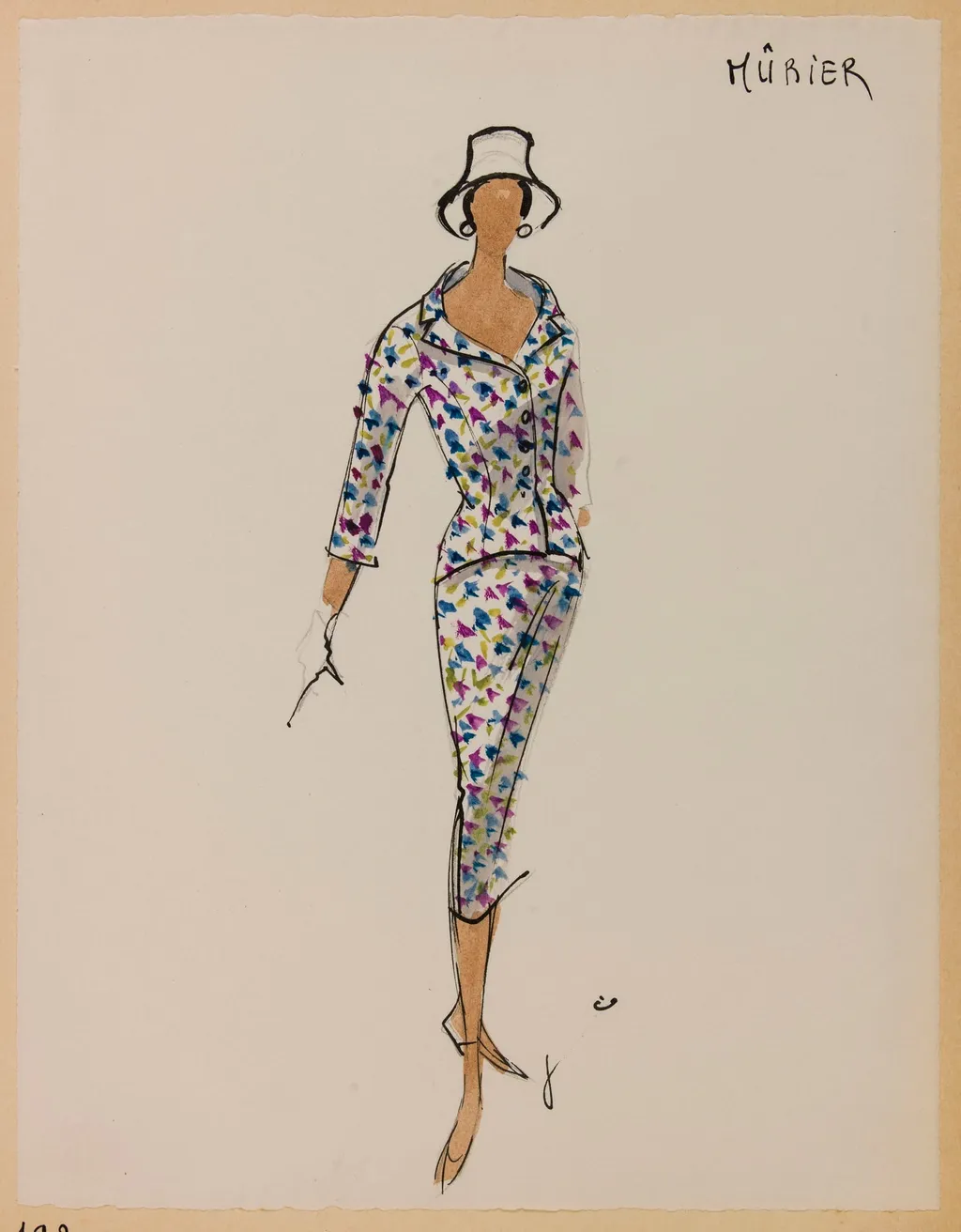 Mûrier, by Marie-Louise Carven, 1956