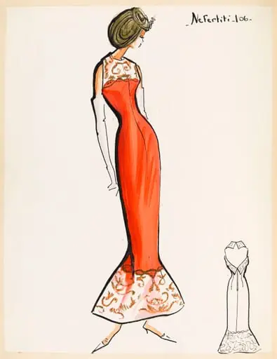 Néfertiti, by Marie-Louise Carven