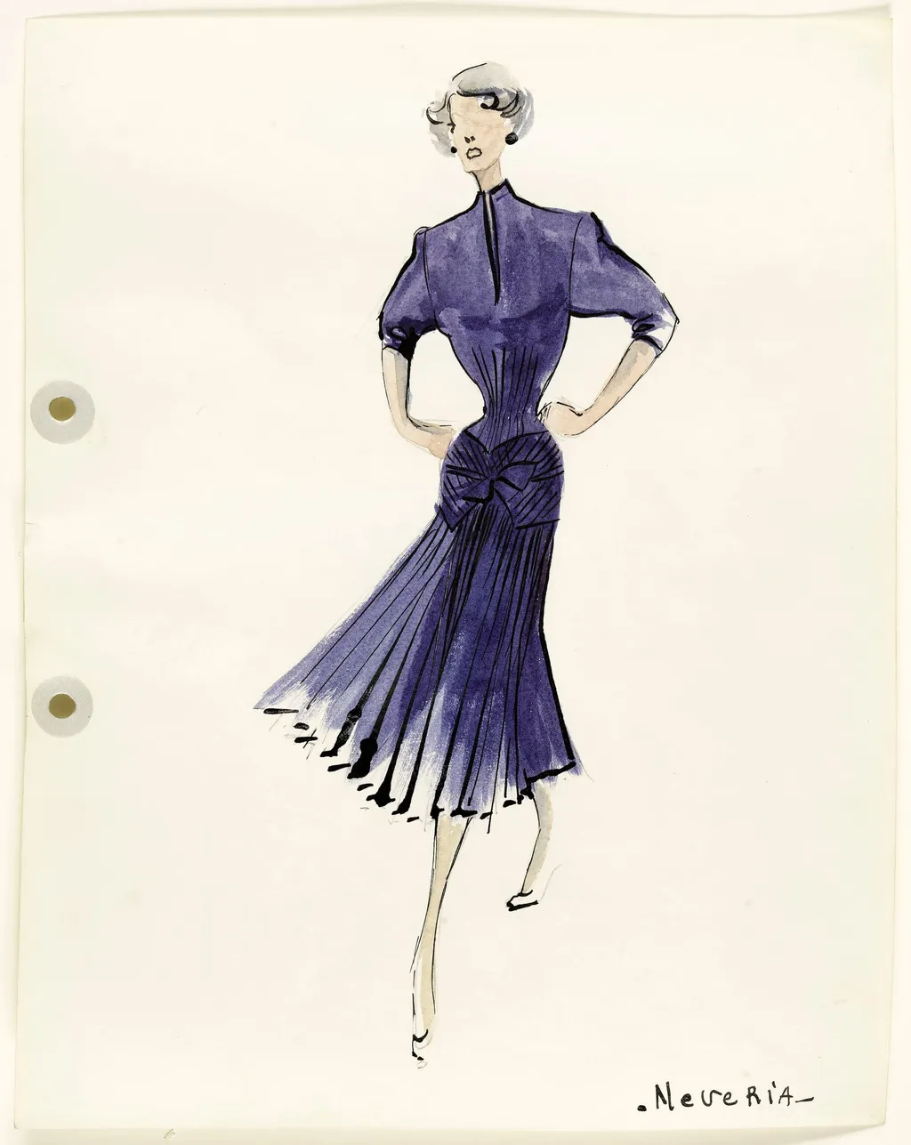 'Neveria', by Marie-Louise Carven, 1951