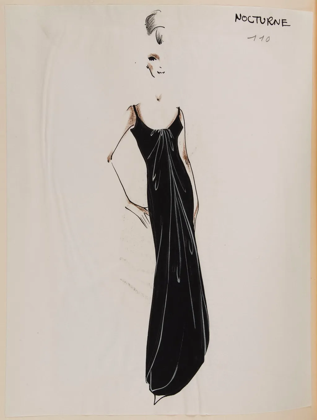 Nocturne, by Marie-Louise Carven, 1963