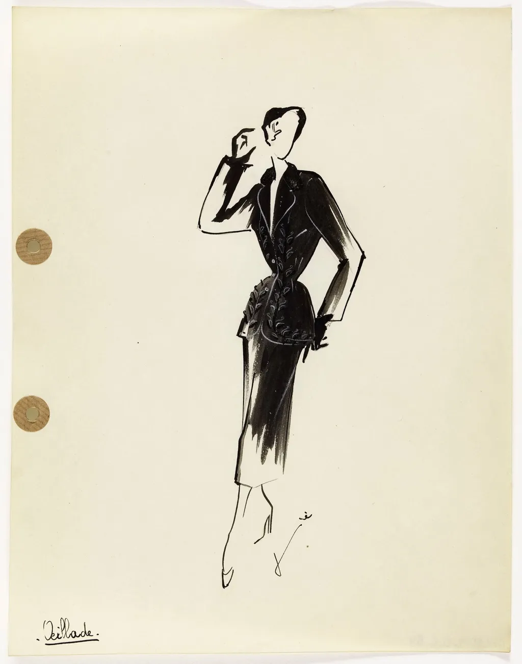 'Oeillade', by Marie-Louise Carven, 1949