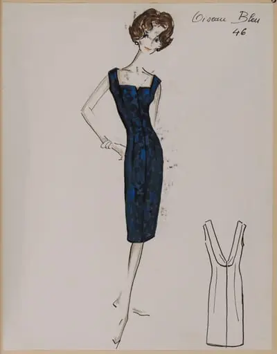 Oiseau bleu, by Marie-Louise Carven