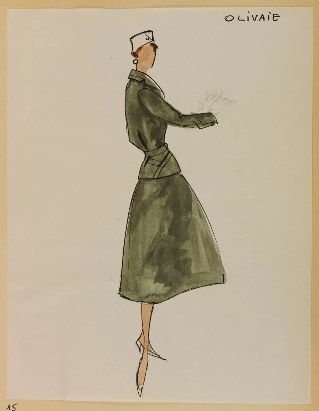 Olivaie, by Marie-Louise Carven, 1955