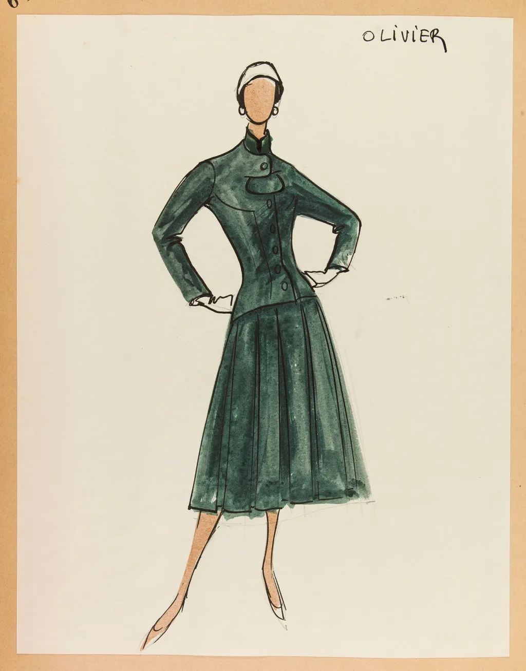 Olivier, by Marie-Louise Carven, 1955