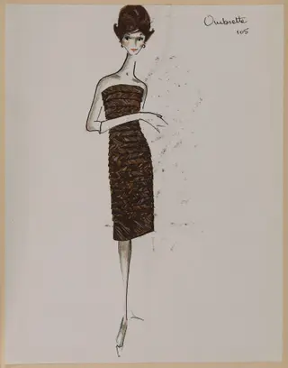 Ombrette, by Marie-Louise Carven, 1960