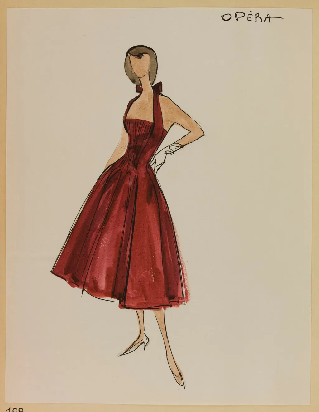 Opéra, by Marie-Louise Carven, 1955
