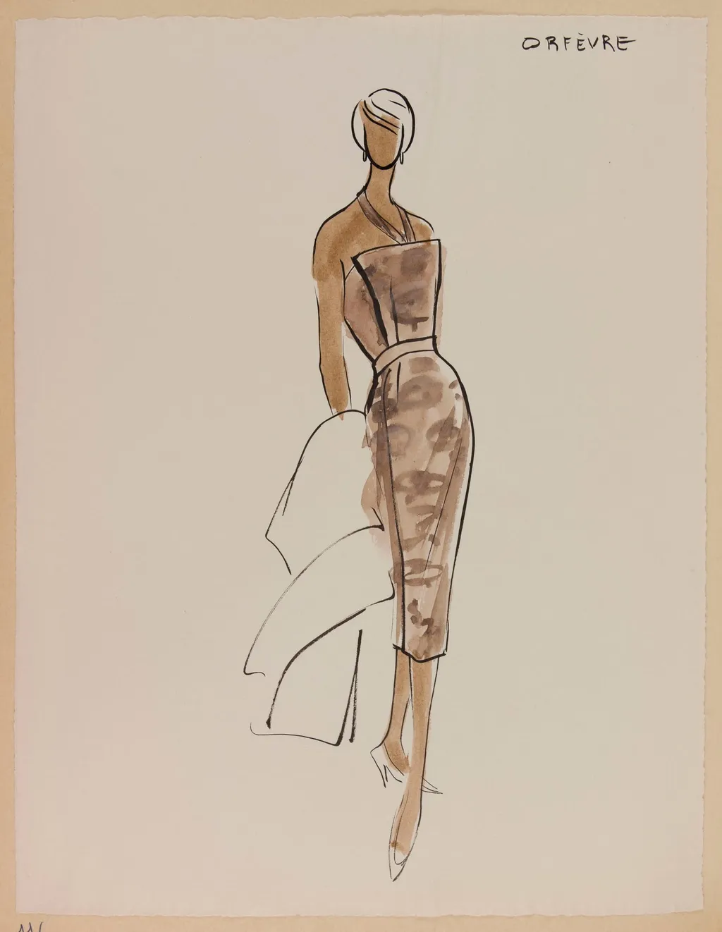 Orfèvre, by Marie-Louise Carven, 1956